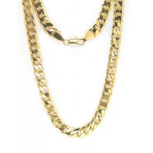 Brass Men′s Necklace in Gold Platting Fashion Men′s Jewelry